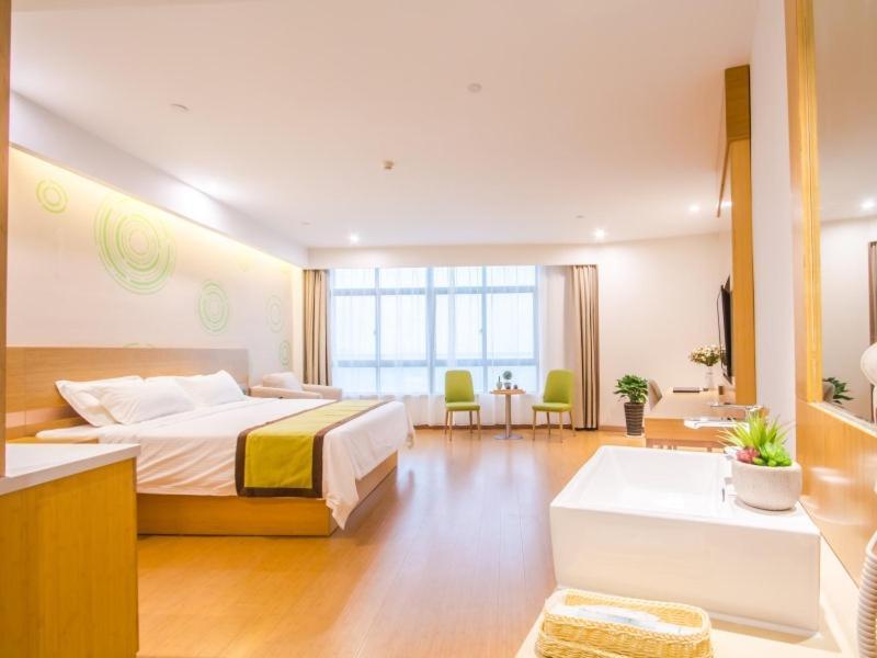 Greentree Inn Wuxi Huishan District Yangshan Town Jiayang Life Plaza Business Hotel Jiaxing Extérieur photo