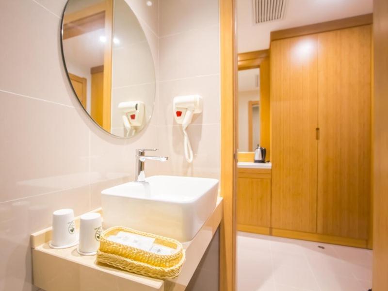 Greentree Inn Wuxi Huishan District Yangshan Town Jiayang Life Plaza Business Hotel Jiaxing Extérieur photo